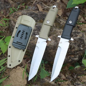 Extrema Ratio FULCRUM Full Tang Straight Knife 2 Colors Fixed Hunting Knife With Glass Breaker UD408909